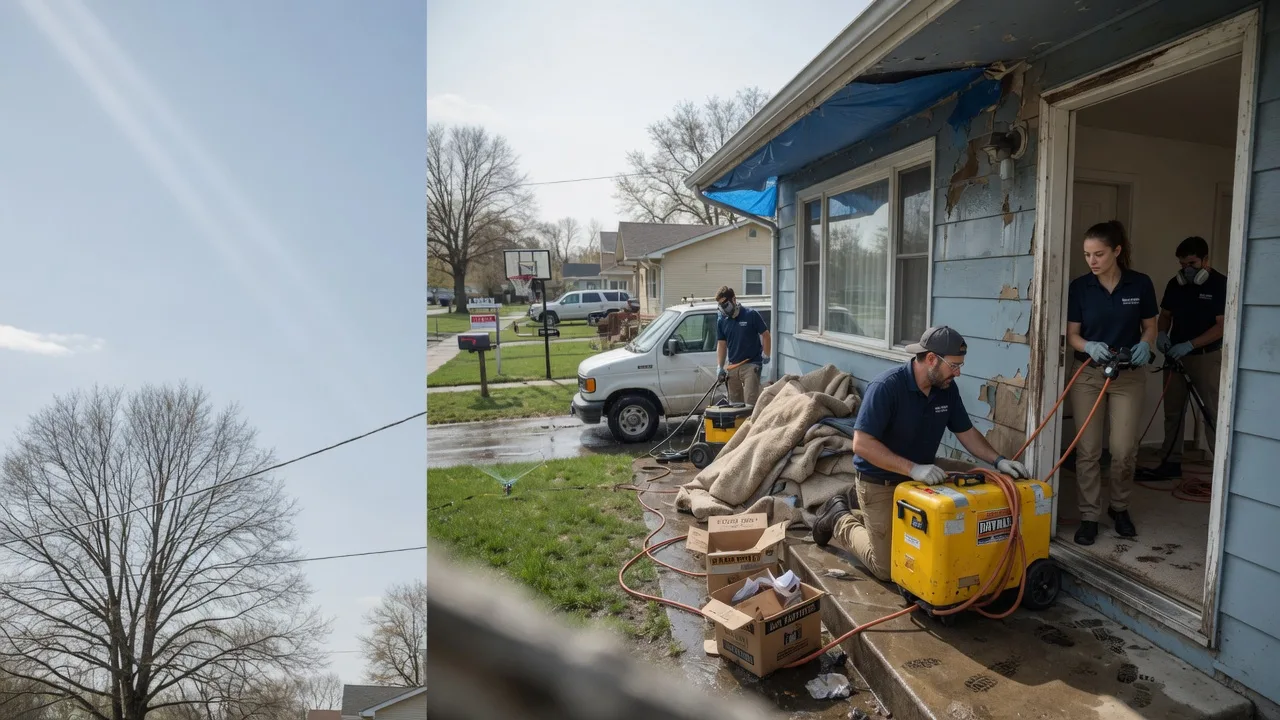 Basement Flood Cleanup in Petersburg, VA near me